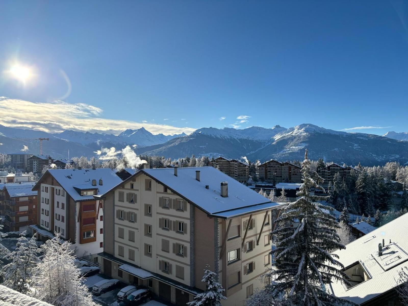 L'Eperon Center Crans Wonderful View Apartment Exterior photo