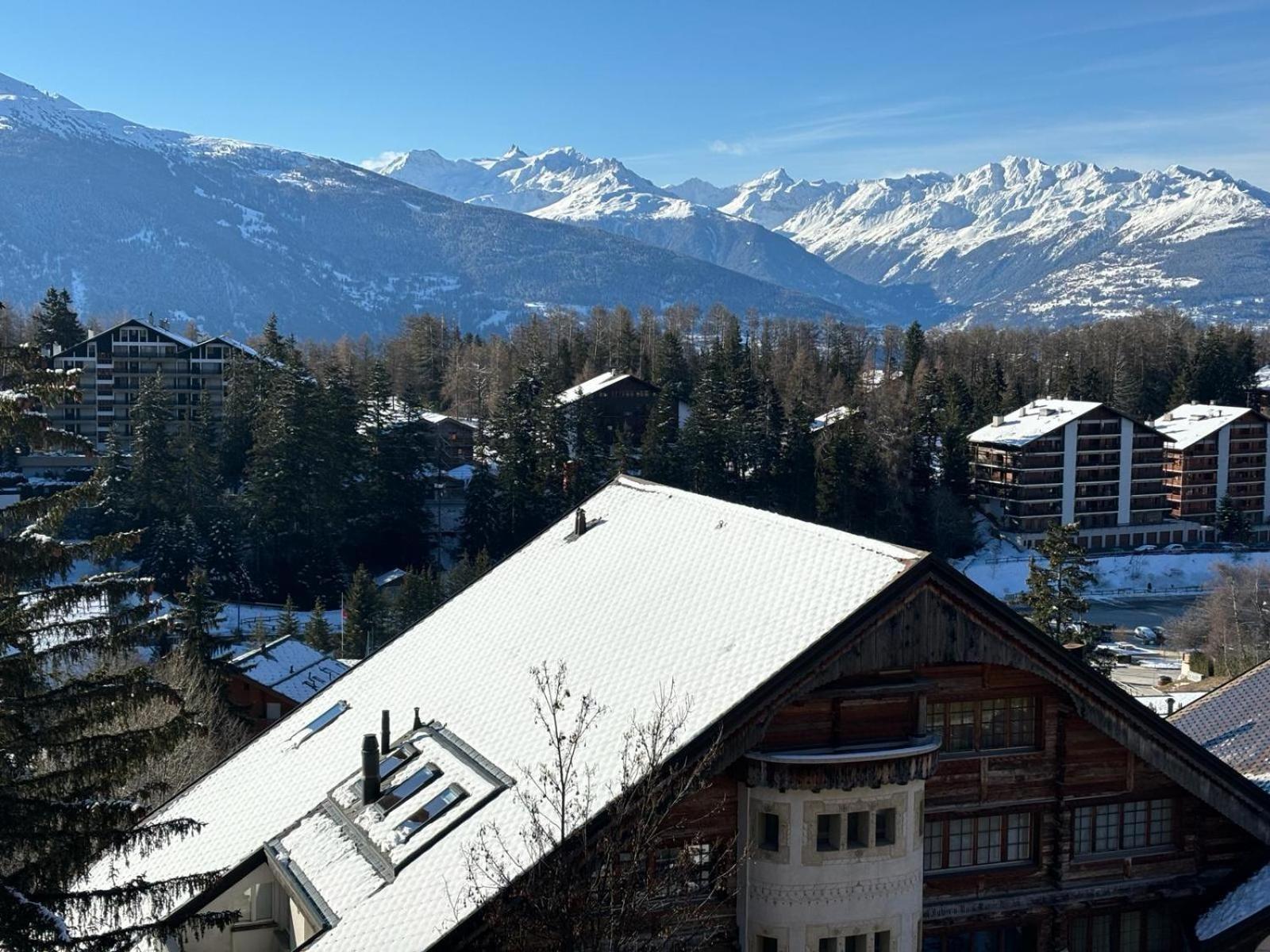 L'Eperon Center Crans Wonderful View Apartment Exterior photo