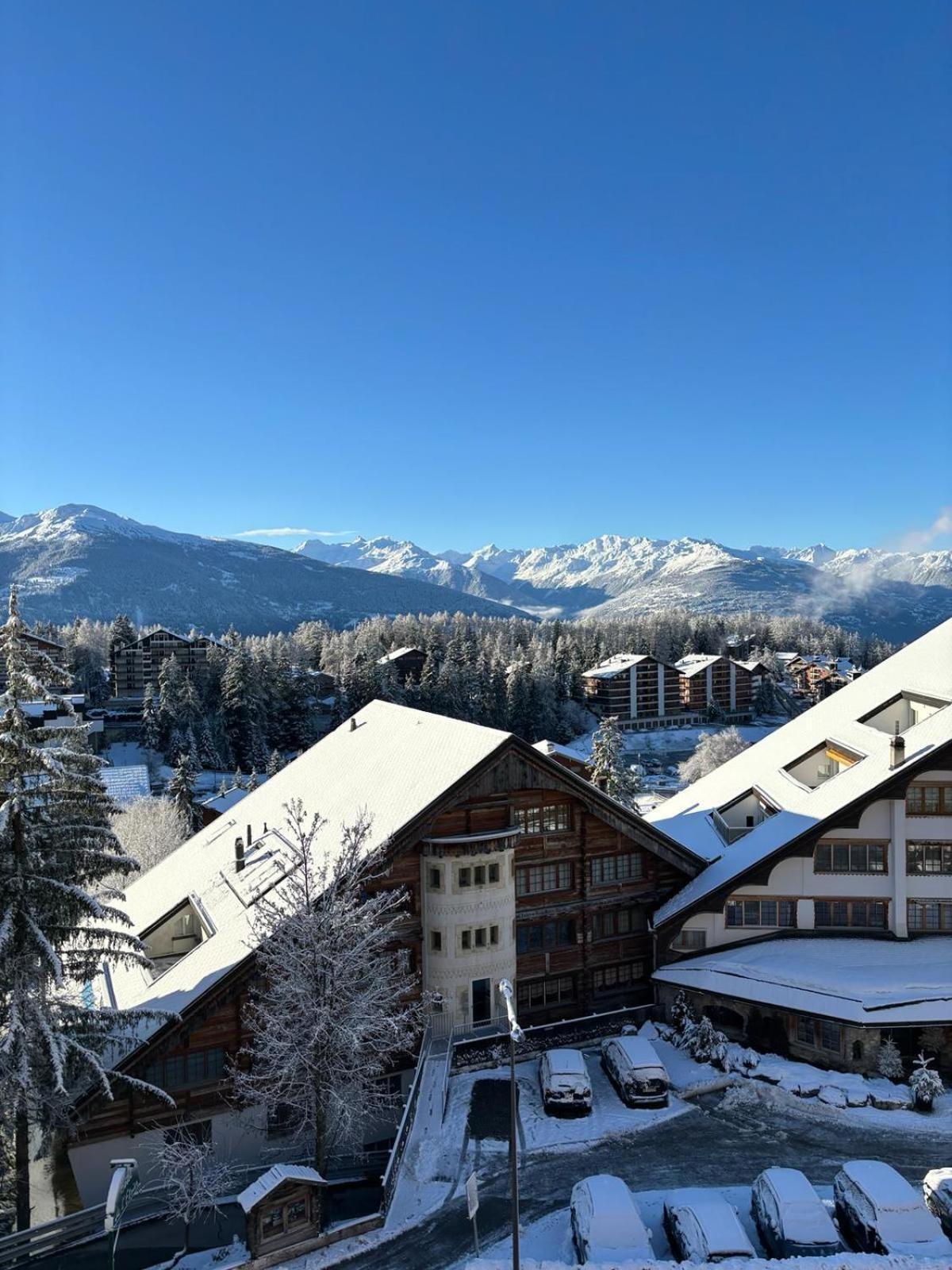 L'Eperon Center Crans Wonderful View Apartment Exterior photo