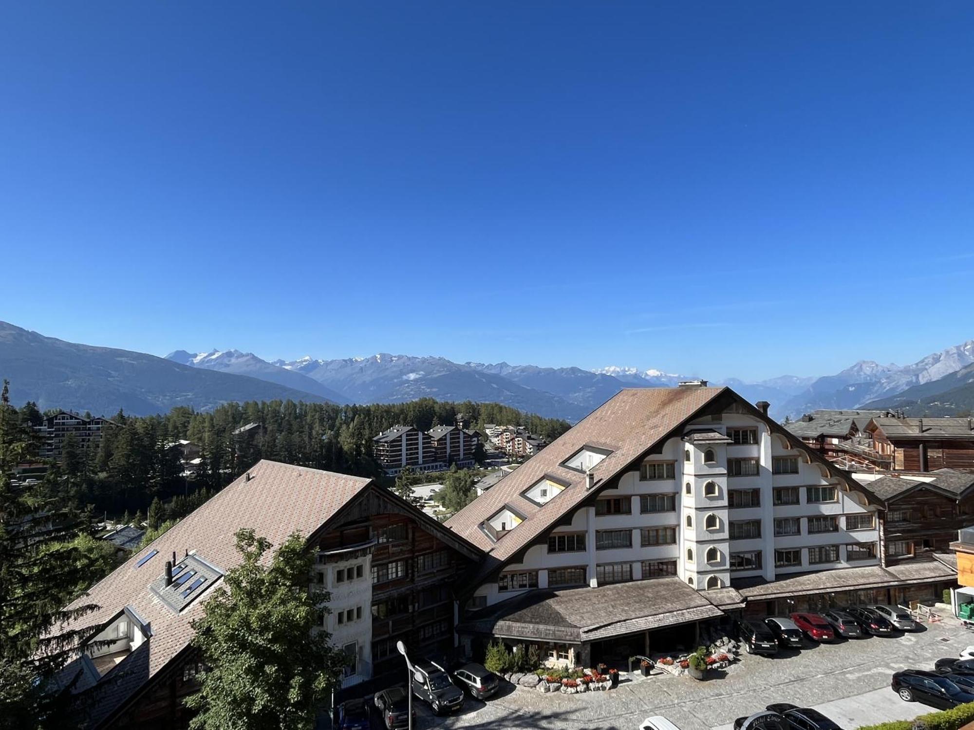 L'Eperon Center Crans Wonderful View Apartment Exterior photo