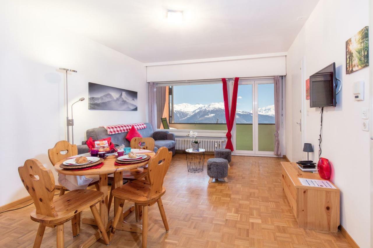 L'Eperon Center Crans Wonderful View Apartment Exterior photo