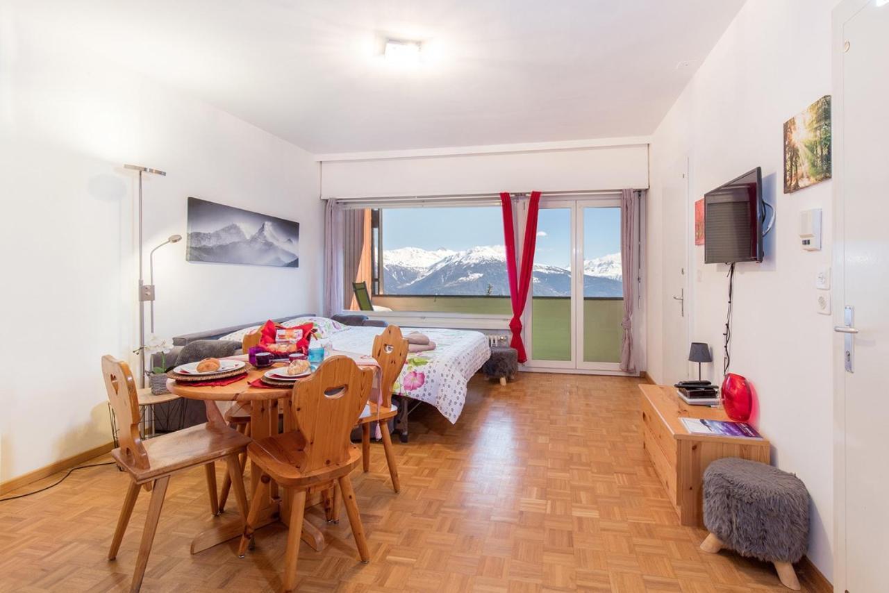 L'Eperon Center Crans Wonderful View Apartment Exterior photo